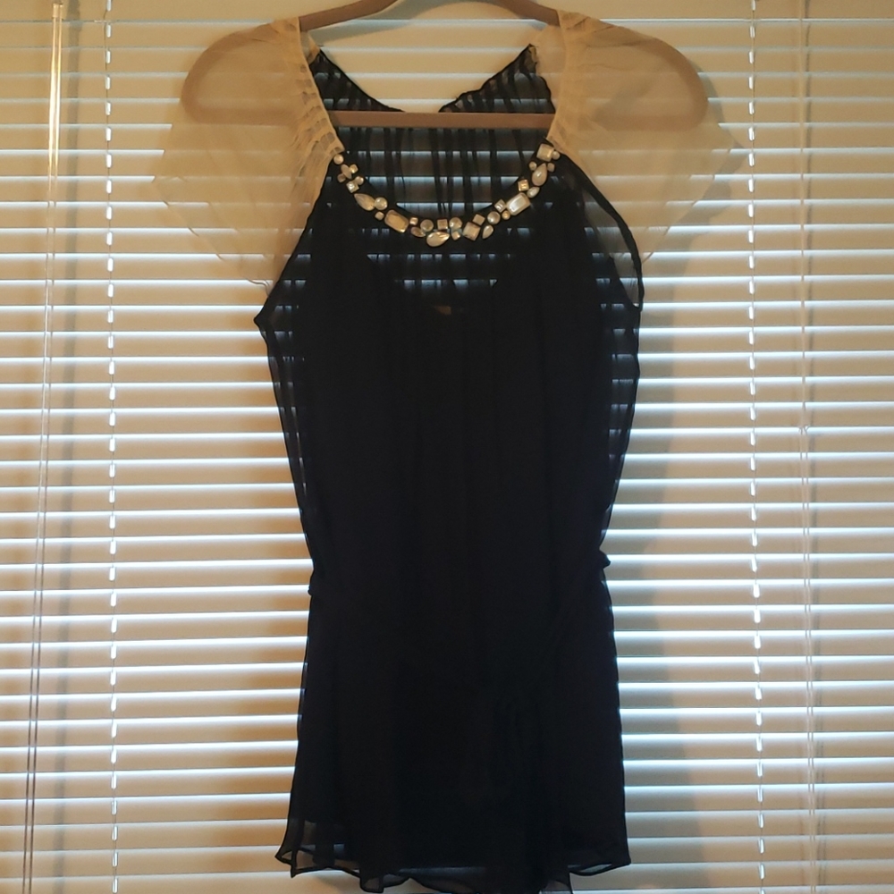 ECI Silk Blouse